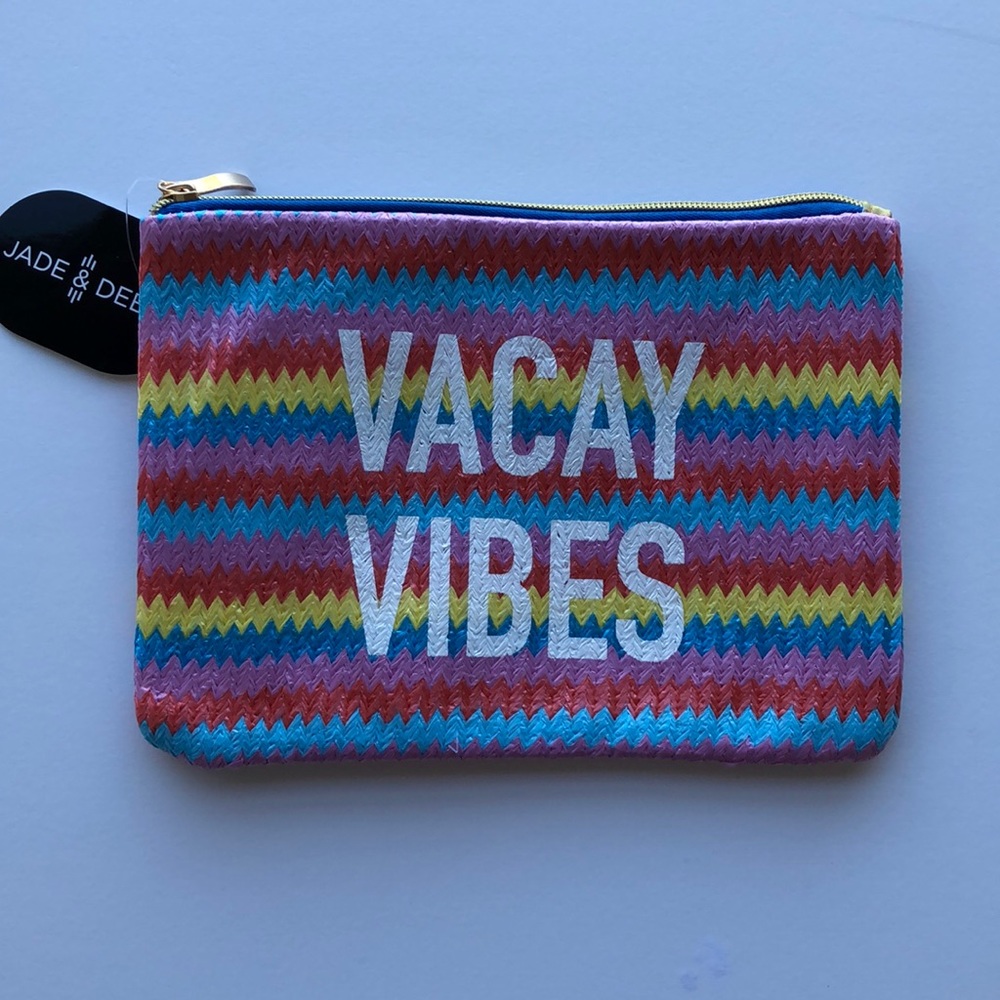 NEW “Vacay Vibes” Travel Pouch/Bag/Cosmetic Bag